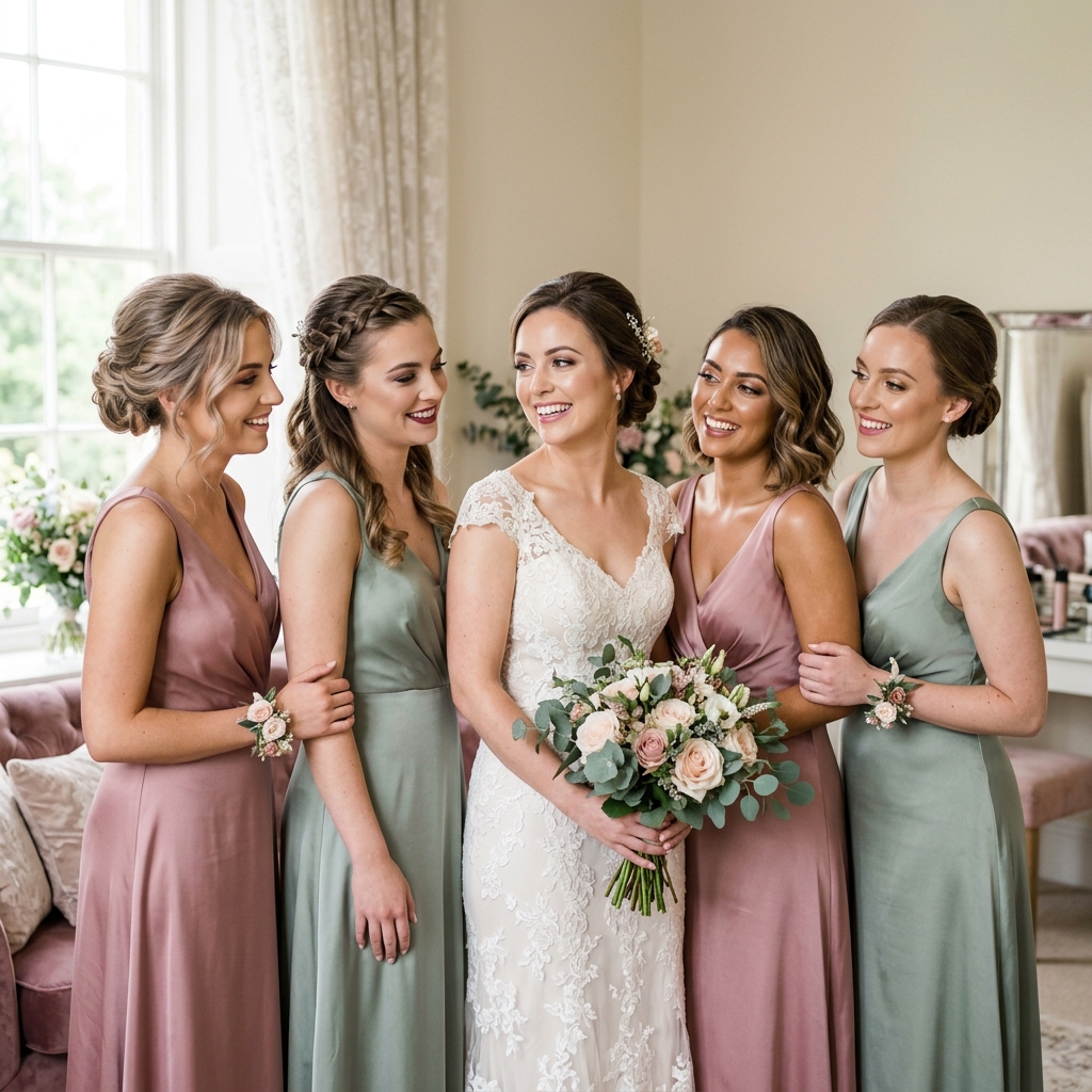 Bridal Party Makeup